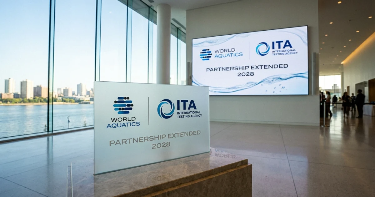 World Aquatics and ITA Extend Anti-Doping Partnership to 2028