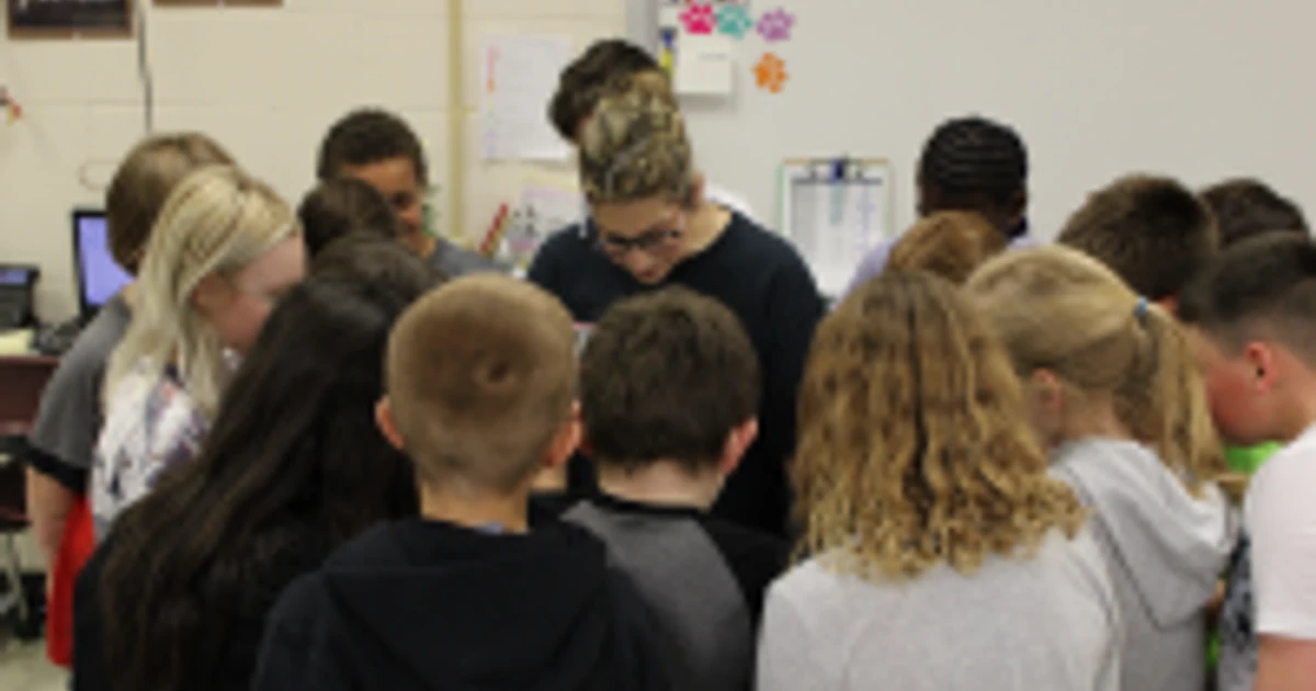 Local students honor teacher