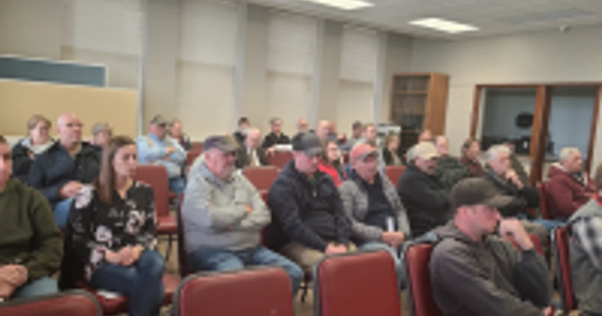 Wind Farm ordinance has first public hearing