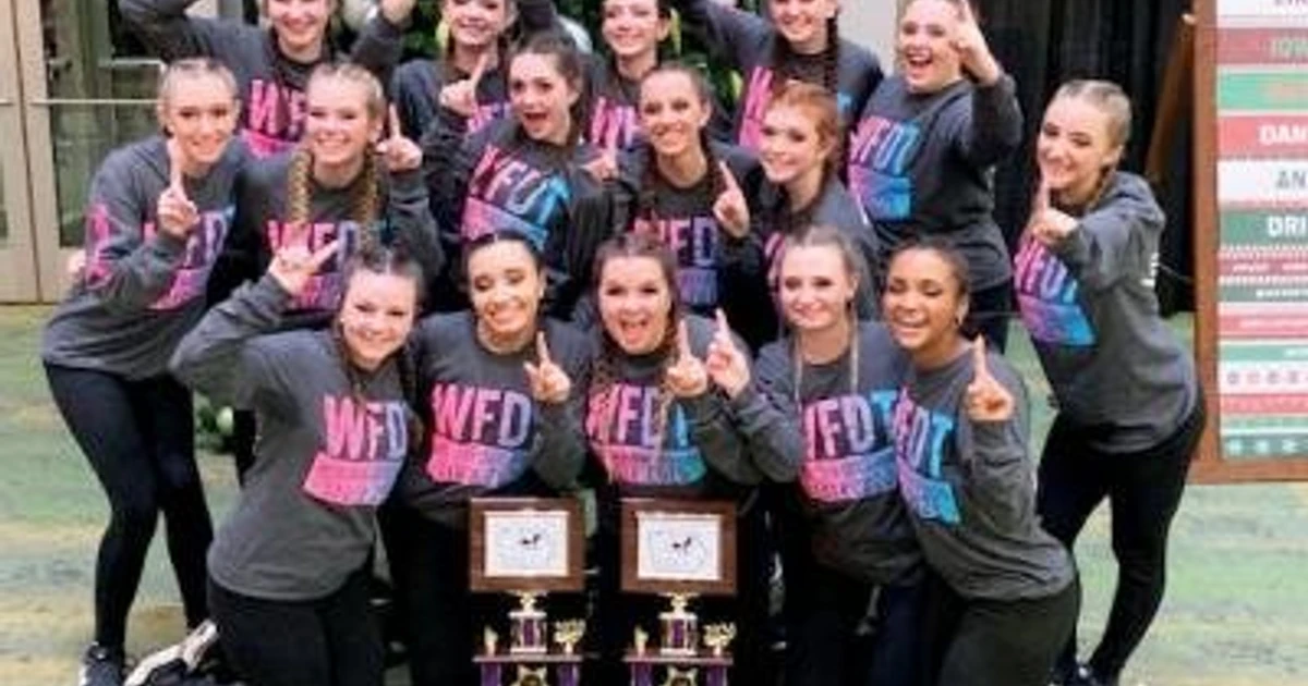 West Fork Dance Team wins two state titles