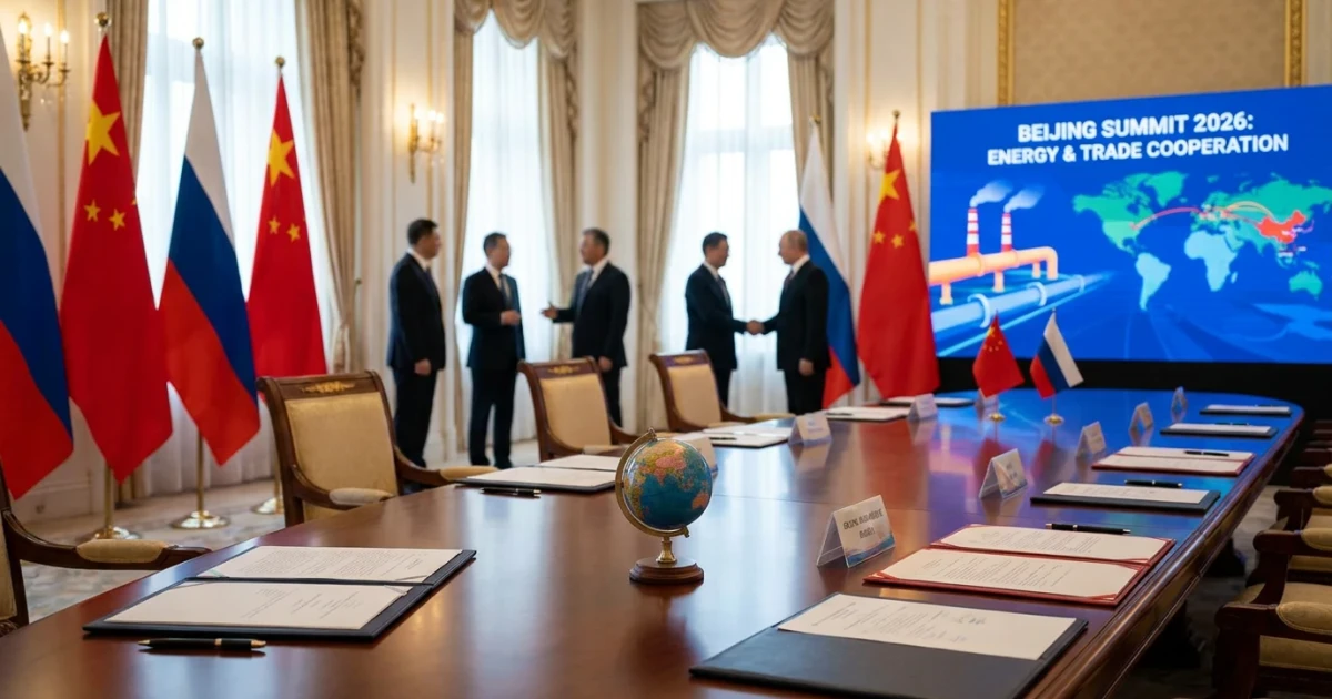 Xi and Putin Announce Energy and Trade Pacts in Beijing