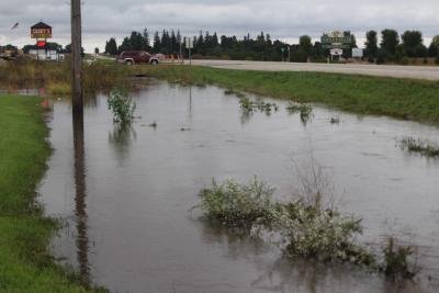 Near record rainfalls batter North Iowans